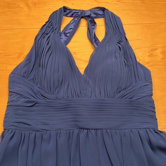 Cache Blue Halter “Marilyn Monroe” Dress Sz 10 - Picture 9 of 14